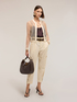 Tulle shirt with jewel embroidery image number 0