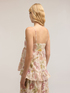 Cotton muslin top with floral pattern image number 1