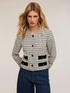 Giacca in tweed con tasche image number 2