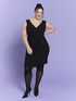 Sheath dress with jewel buttons - GLAM image number 0