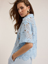 Macramé lace shirt image number 3