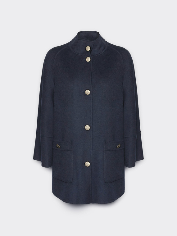 Cappotto corto in tessuto double