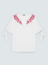 Bluse mit Blumenstickereien image number 4