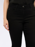 Dark wash kick flare jeans image number 2