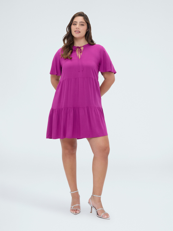 Smile Kleid kurz mit Schleife
