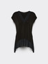 Langes T-Shirt mit Spitzen am Saum image number 4