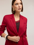Blazer din amestec de in cu șnur image number 3