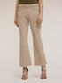 Kick-Flare-Hose aus Stretch-Baumwolldrillich image number 2
