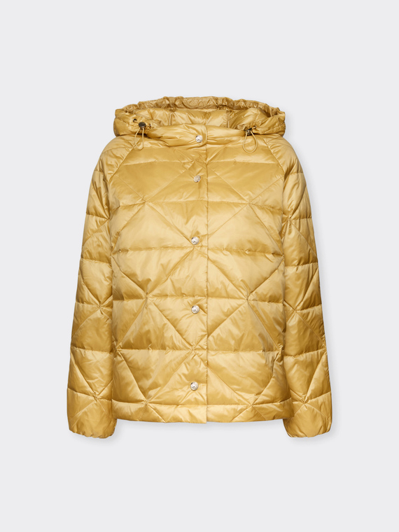 Lightweight quilted down jacket