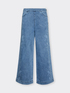 Floral wide leg jeans, "Wanda" image number 4