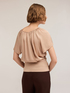 Satin blouse with back opening image number 1