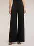 Pantalon palazzo en polyester viscose image number 2