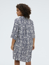 Hemdblusenkleid aus Viskose mit Print image number 3