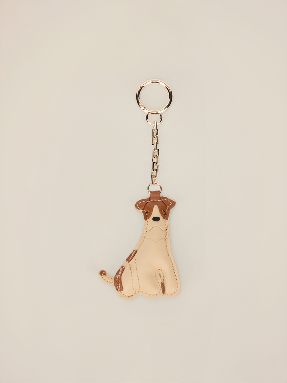 Charm portachiavi a forma di cane