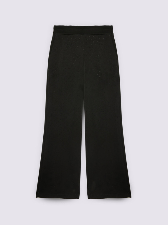 Pantalon Wide Leg avec points lumineux