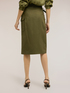 Cargo skirt with belt image number 1