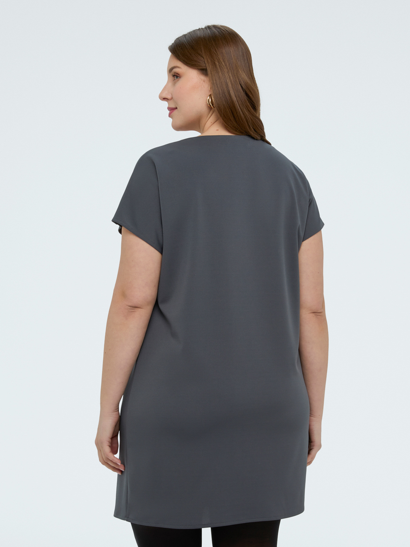 Kleid aus Milano-Strick mit Schleifen image number 1