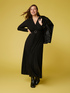 Robe avec jupe plissée et ceinture image number 0
