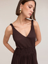 Ribbed lurex jersey dress image number 3