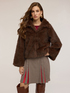 Kurze Jacke mit hohem Kragen image number 0