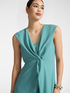 Dress with front knot image number 3