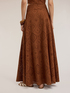 Long eyelet lace dress image number 1