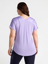 T-Shirt mit Blumenmuster mit Viskose LENZING™ ECOVERO™ image number 1