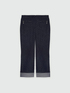 Jeans cropped con punti luce image number 4