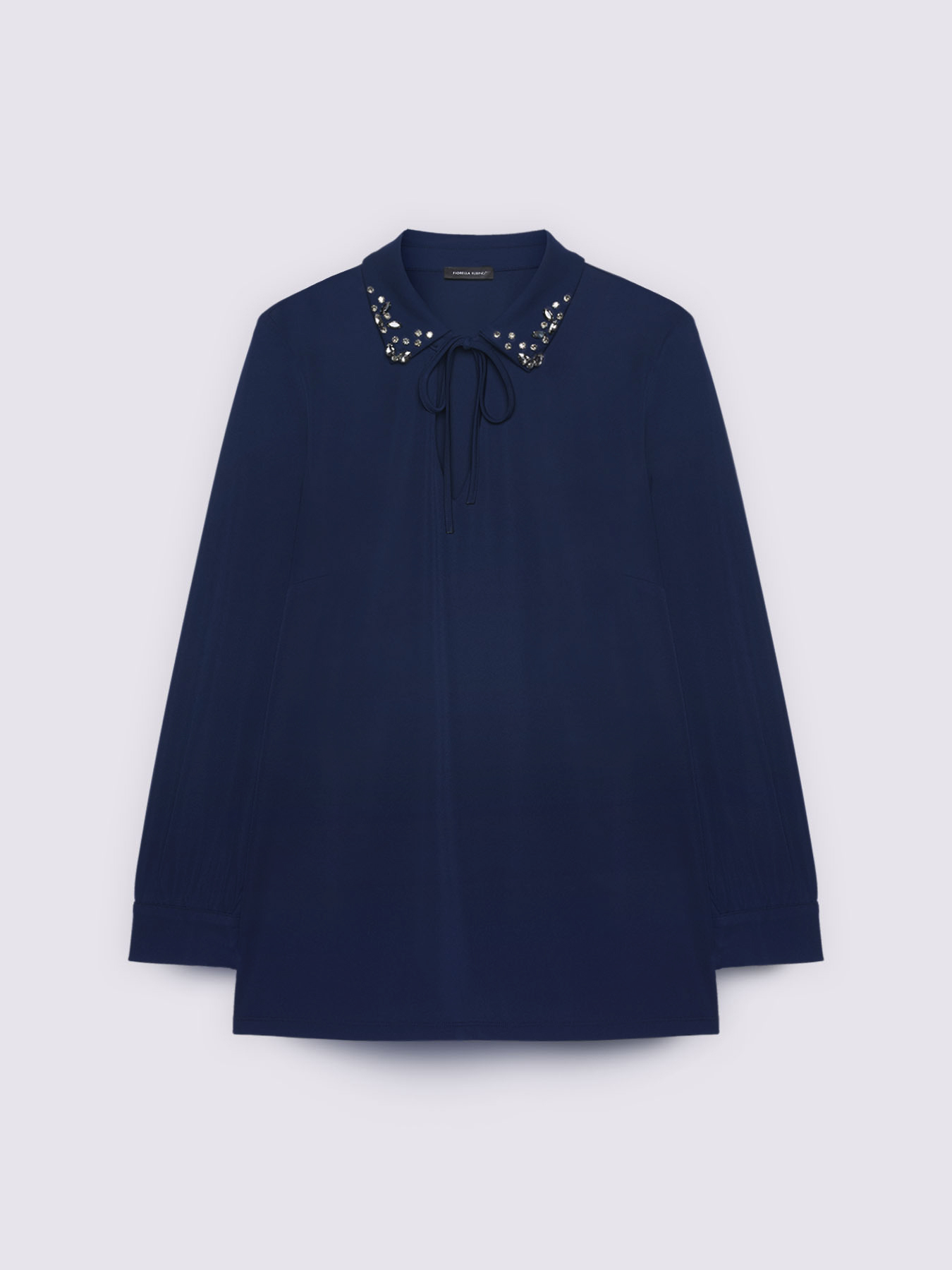 T-shirt en jersey avec col précieux image number 4