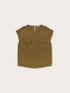 Blusa in viscosa con tasche image number 4