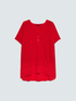 T-Shirt aus Lyocell-Mischung mit Kn&ouml;pfen image number 4