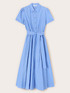 Vestito chemisier a righe image number 4