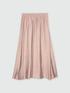 Long viscose skirt image number 4