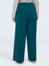 Pantaloni Wide Leg in tessuto stretch image number 1