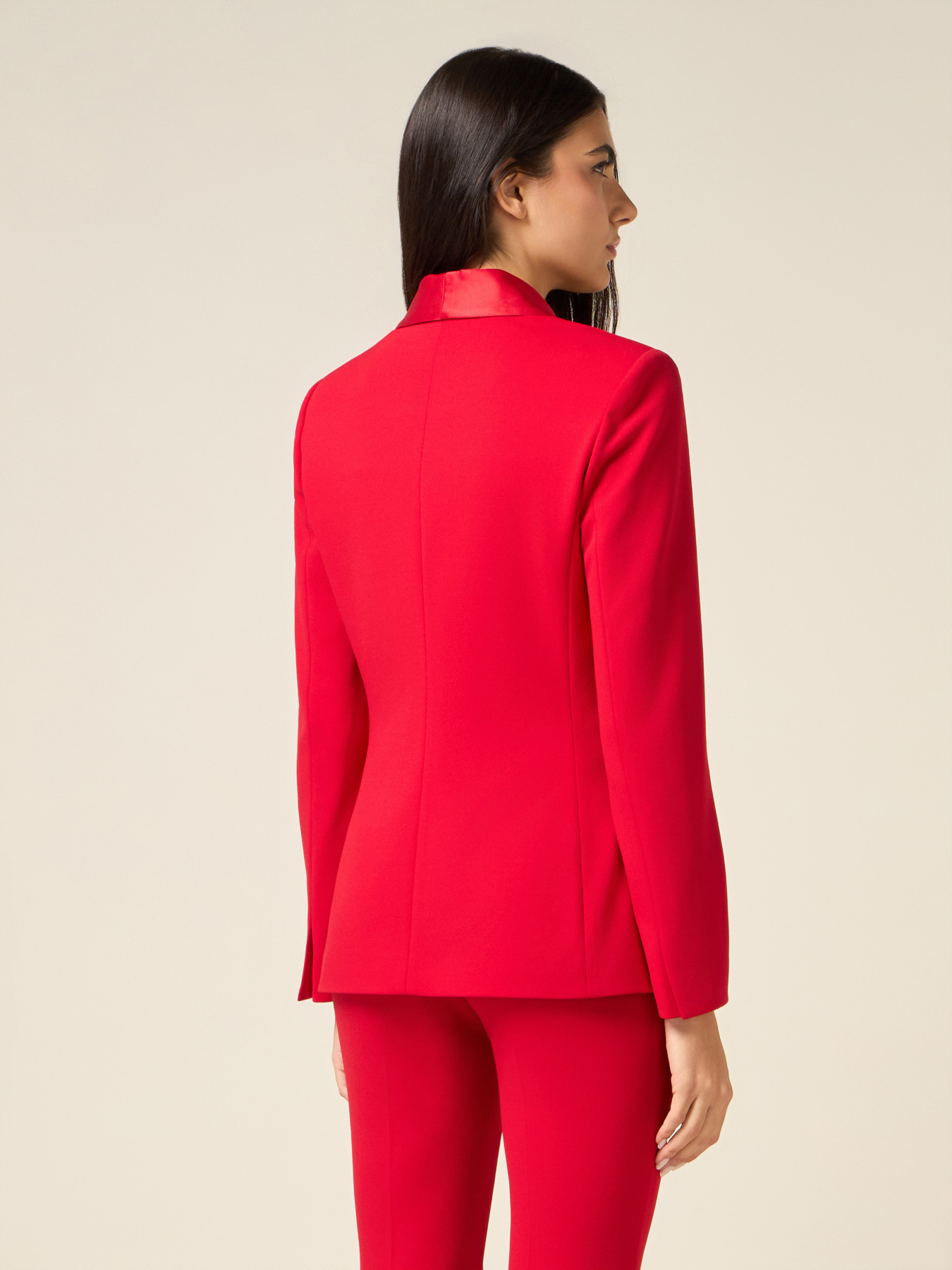 Blazer aus Crêpe-Stoff image number 1