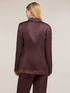 Double-breasted structured jacket in linen blend image number 1