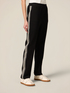 Soft touch joggers with contrasting trim image number 4