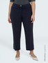 Cropped-Hose aus Stretch-Gewebe image number 0