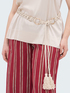 Braided rope belt with rings image number 0