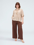 Wide Leg Hose aus Viskosemischung image number 2