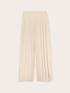 Pantalones palazzo con detalle de pliegues image number 4