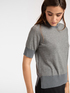 Short-sleeved wool sweater image number 2