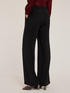 Pantaloni palazzo in envers satin image number 1