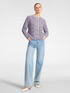 Braided knit jacket image number 6