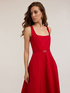Robe mi-longue en popeline image number 4