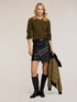 Pull ras-du-cou en mohair avec clous image number 2