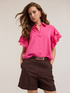 Shirt with ruffle sleeves image number 2