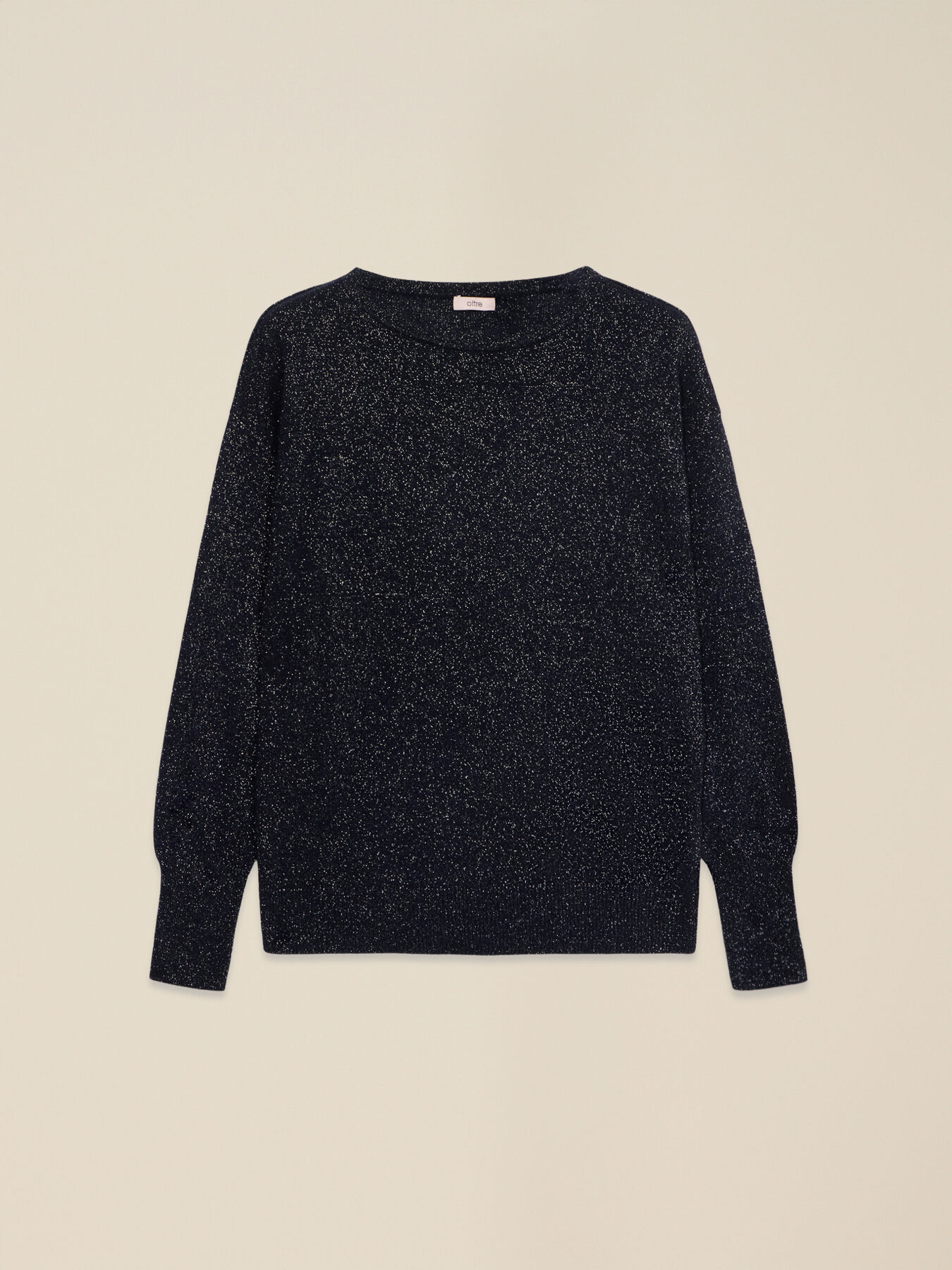 Lurex cashmere blend sweater image number 3