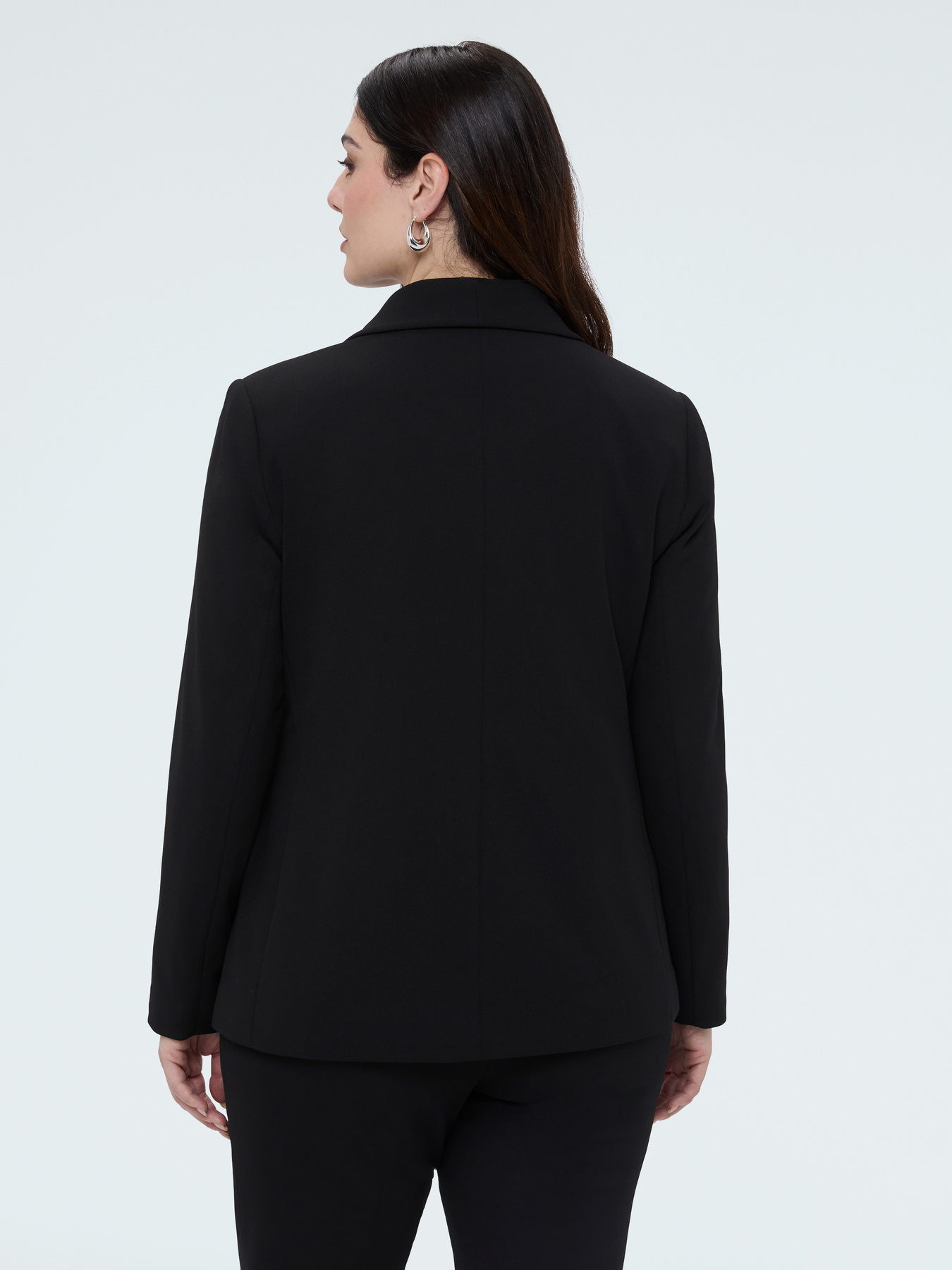 Taillierter Blazer aus Stretchstoff image number 1