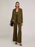 Blazer monopetto in raso image number 2